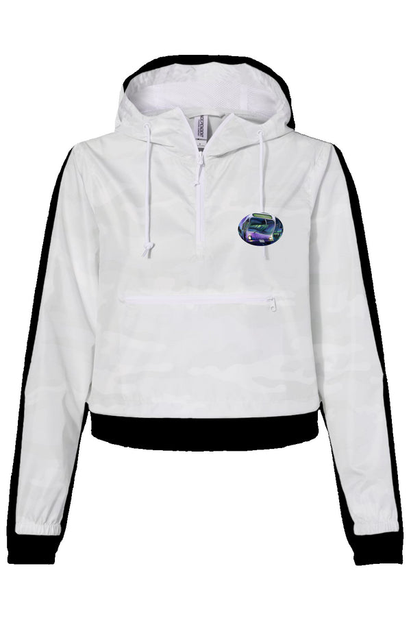 Philly or Nowhere Lightweight Pullover Crop Windbr