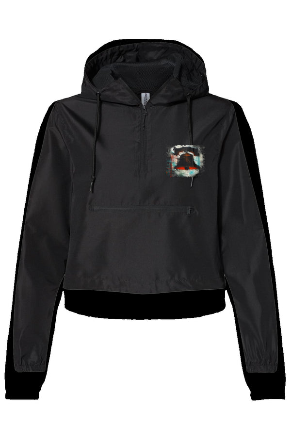 Liberty Lights Lightweight Pullover Crop Windbreak